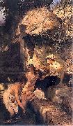 Henryk Siemiradzki Roman bucolic oil painting on canvas